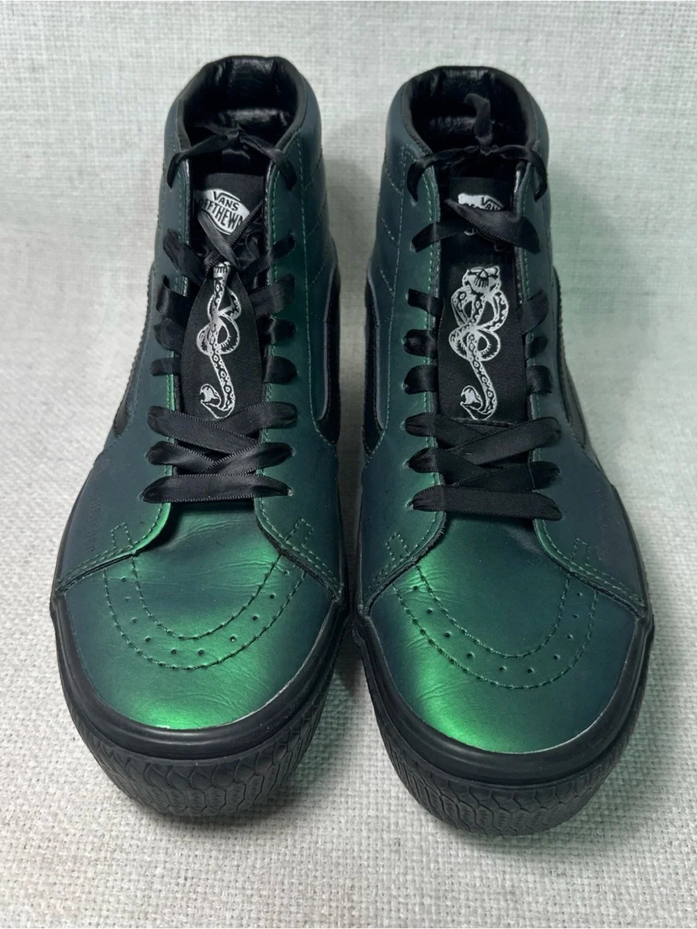 VANS Harry Potter x Sk8 Platform RB High Morsmordre Dark Arts Women's Size 9.5